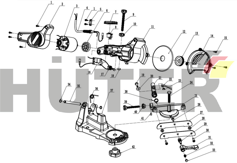 ECS-100 Huter JHY 72/10/2