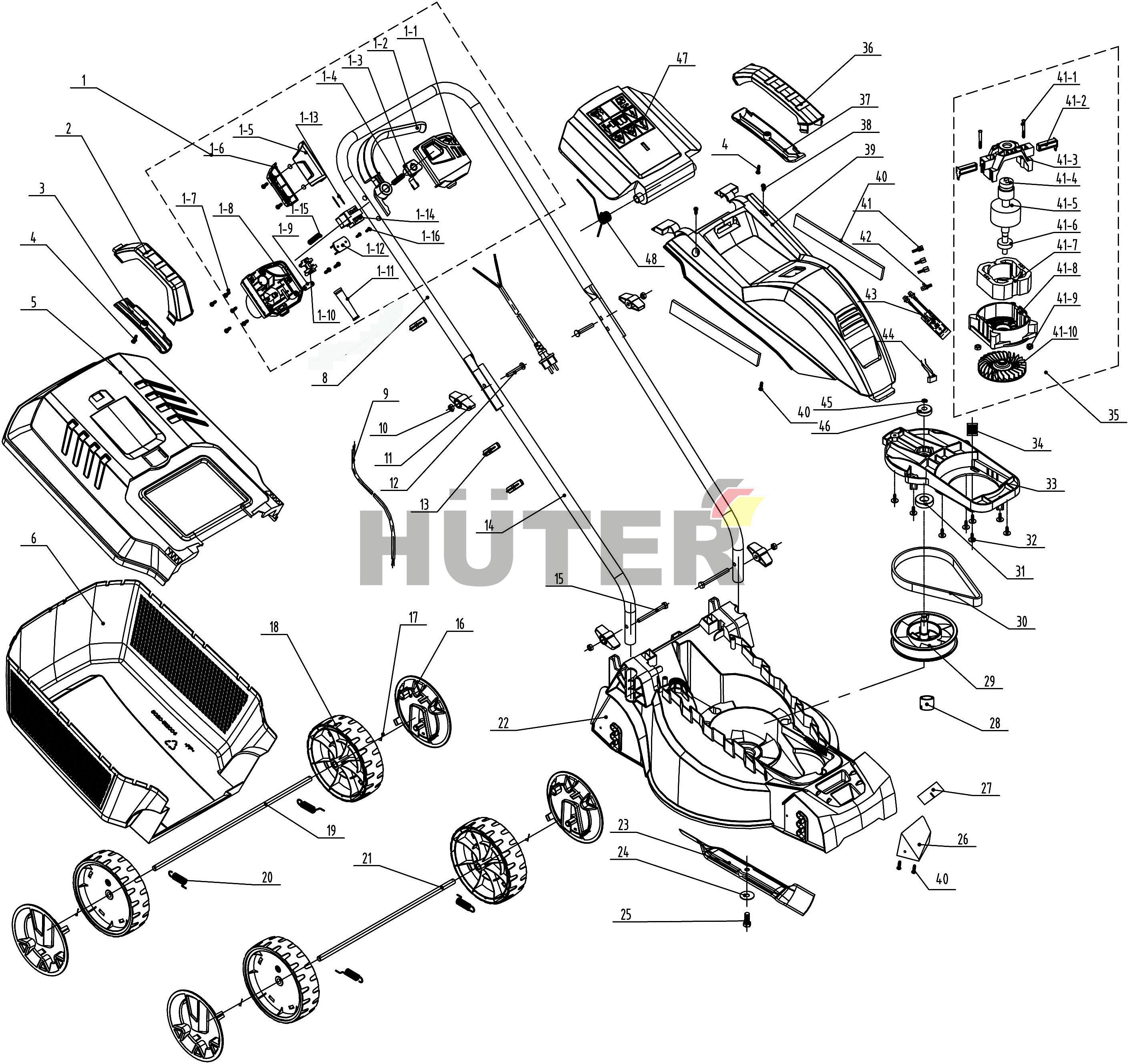 ELM-1100 Huter YAT 70/4/2