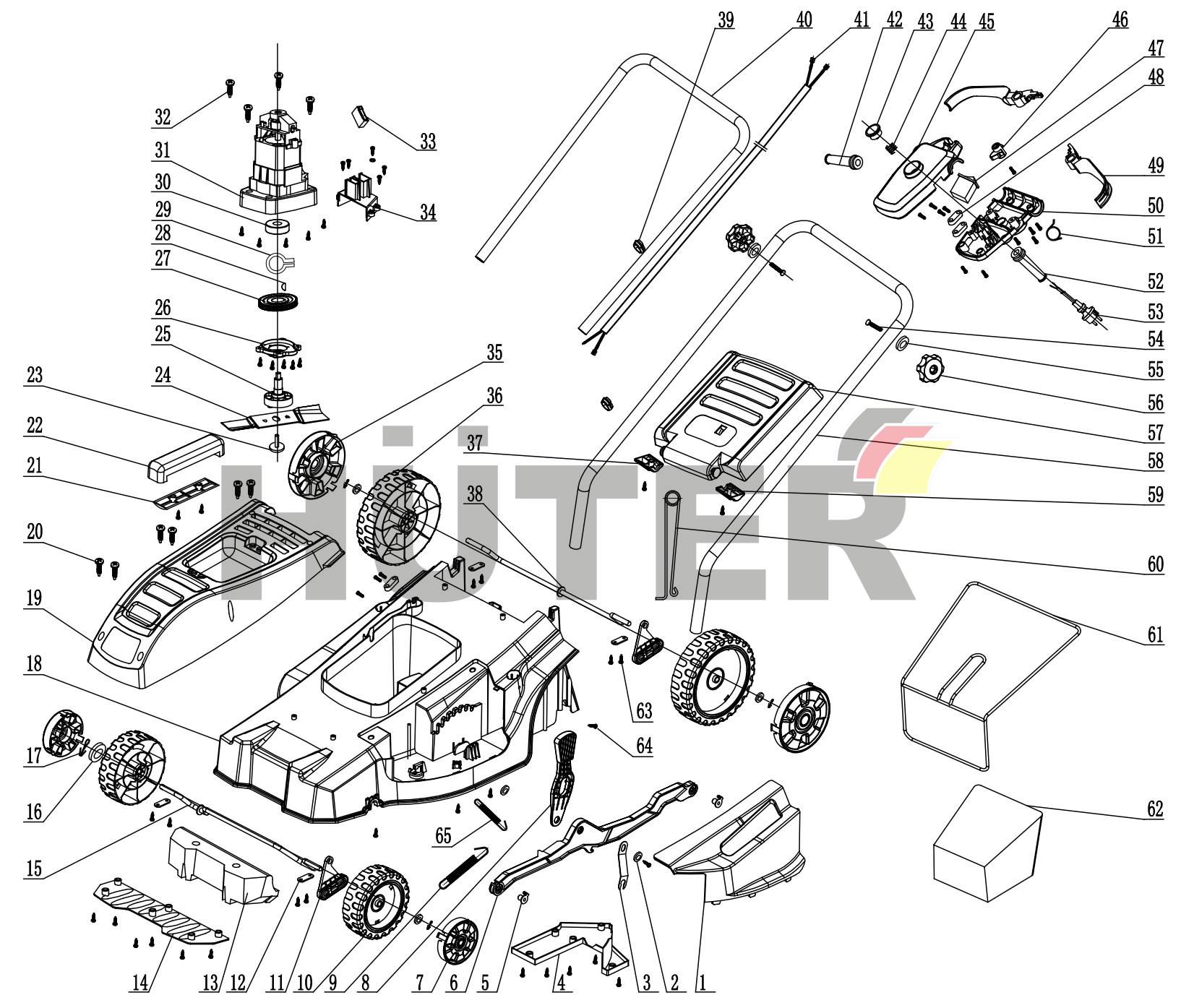 ELM-1800T (с QYV021)  ELM-42  ELM-1600T Huter QYV 70/4/5