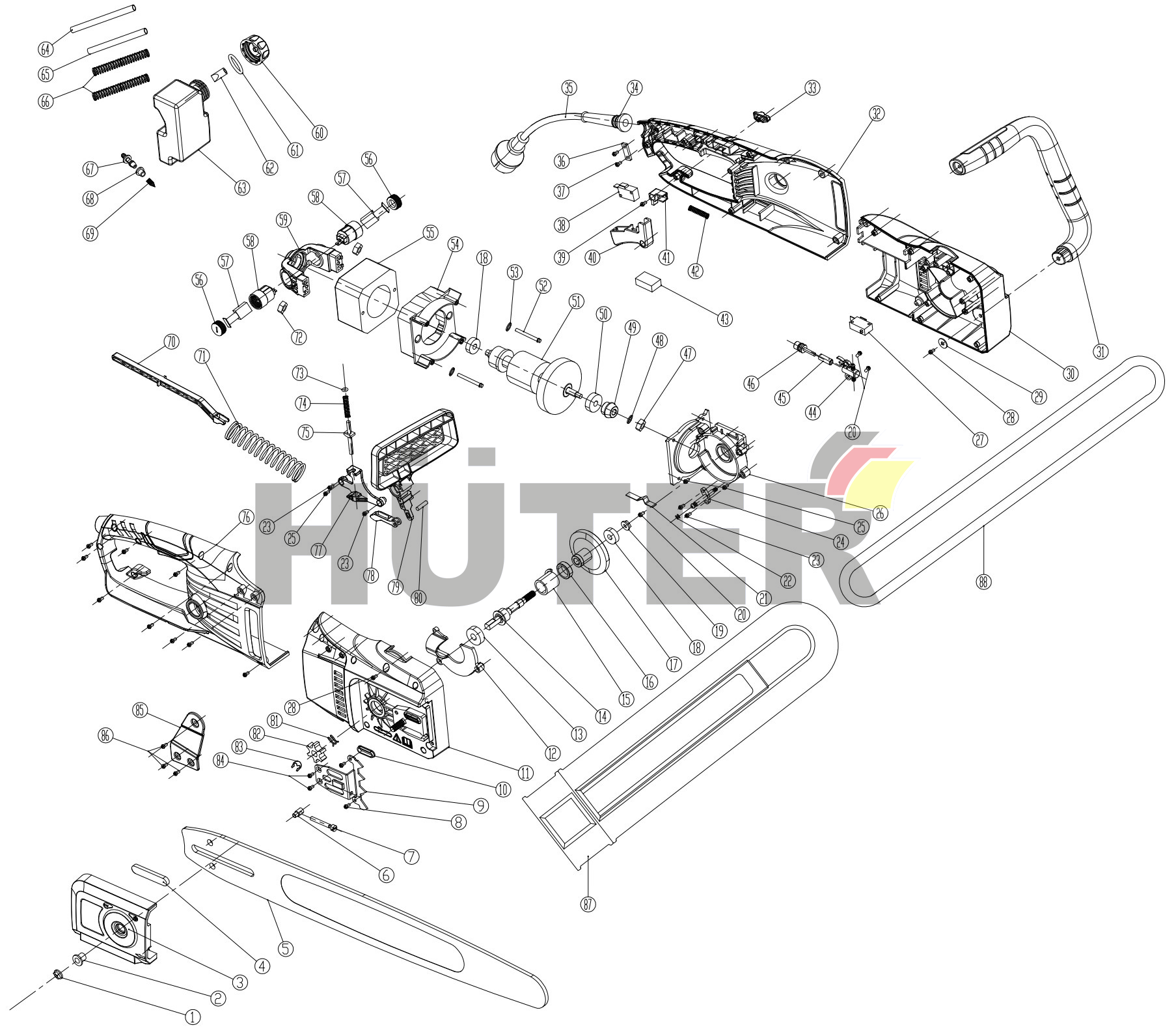 ELS-2000  ELS-240L  ELS-2,7 Huter HGM 70/10/1