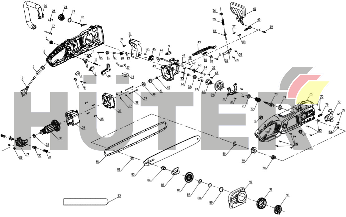 ELS-2400 Huter (с OTE004) OTE 70/10/2