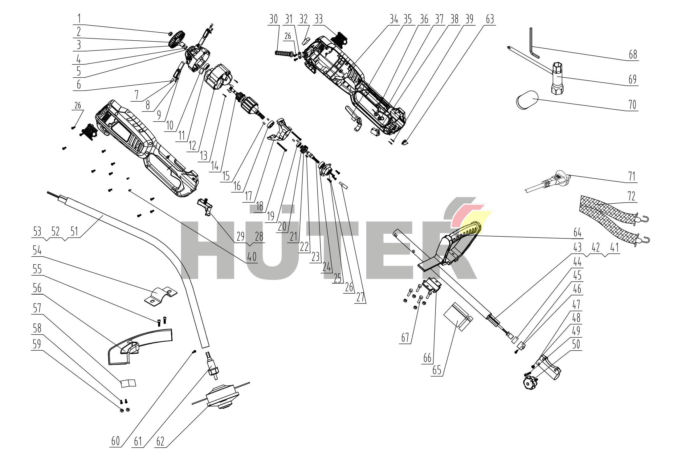 GET-1000S  GET-1.4 HPD Huter ZMD 70/1/1