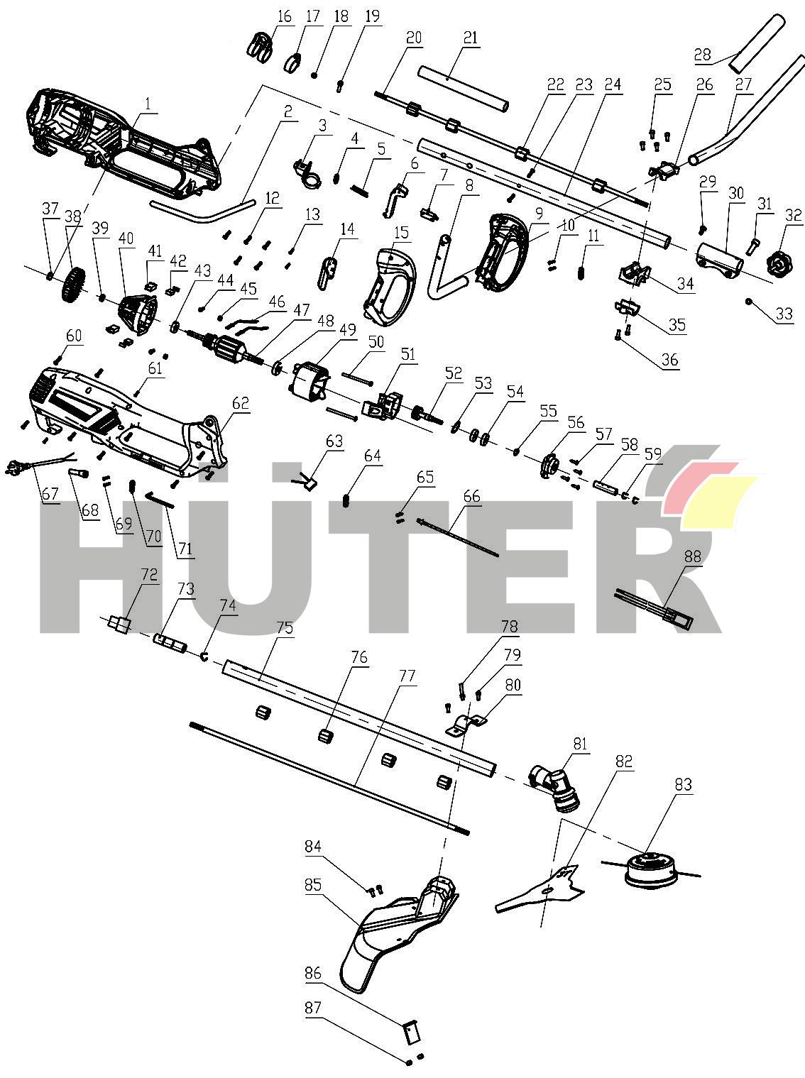 GET-1500B Huter SAF 70/1/7