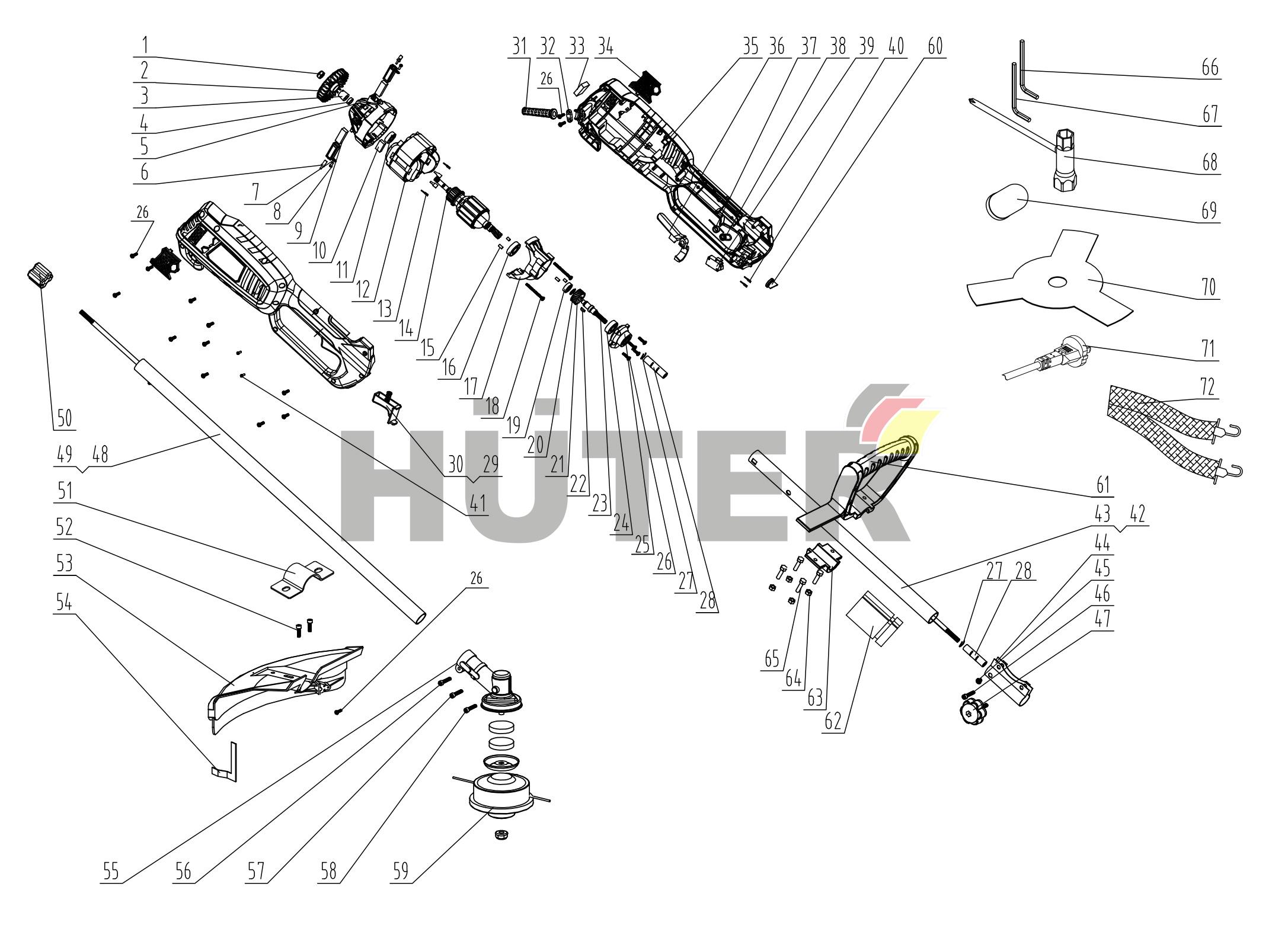 GET-1500B  GET-1450В  GET-RS42B Huter ZMD 70/1/7