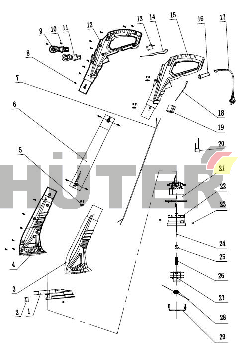 GET-400  GET-RS22  GET-24  GET-350 Huter ENB 70/1/4