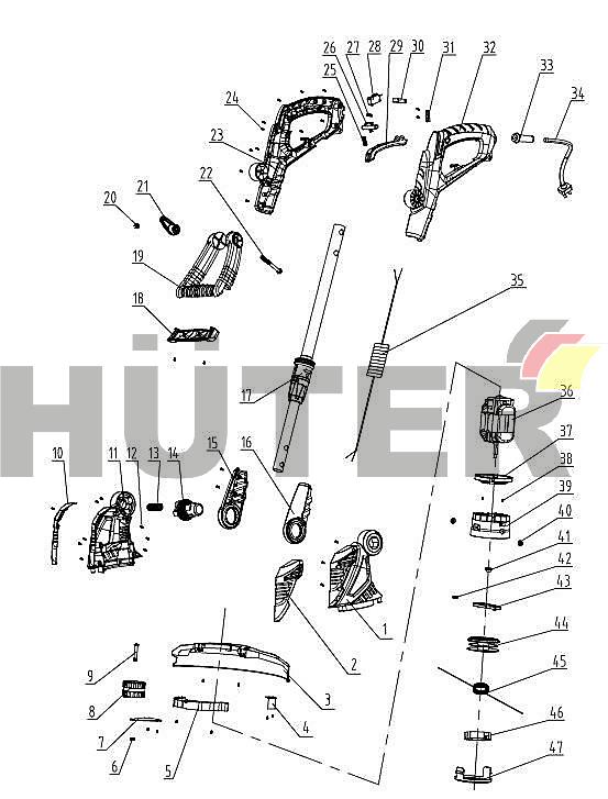 GET-600  GET-RS32  GET-320  GET-0,8HP600  GET 32MS-T Huter ENB 70/1/5