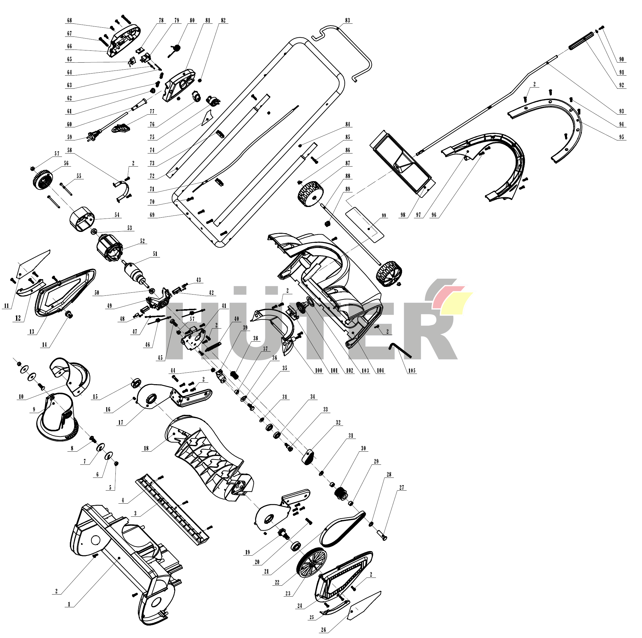 SGC 2000E Huter SAF 70/7/6