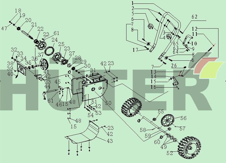 Коробка передач ZME 70/7/7