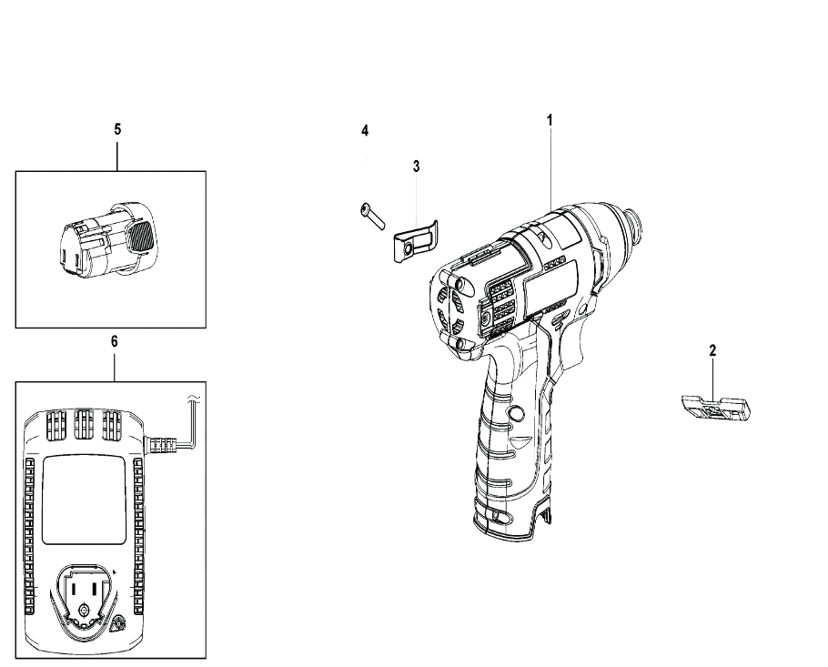 Гайковерт Black and Decker HPL10IMKB TYPE H1