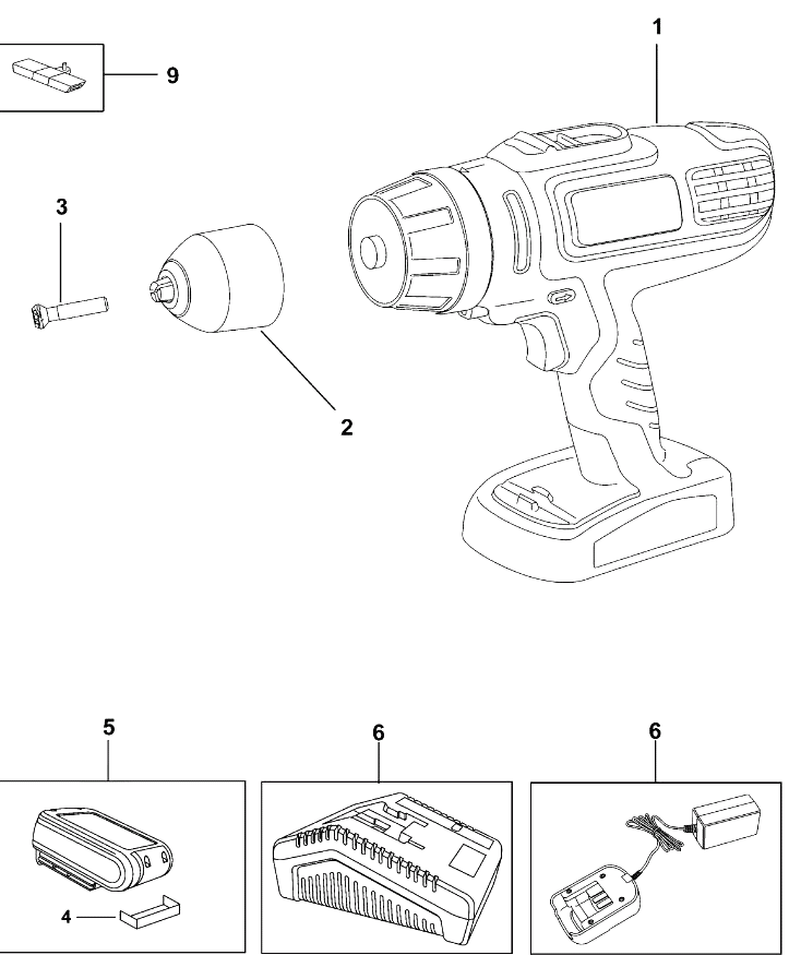 Дрель Black and Decker HP146F4LBK TYPE H2