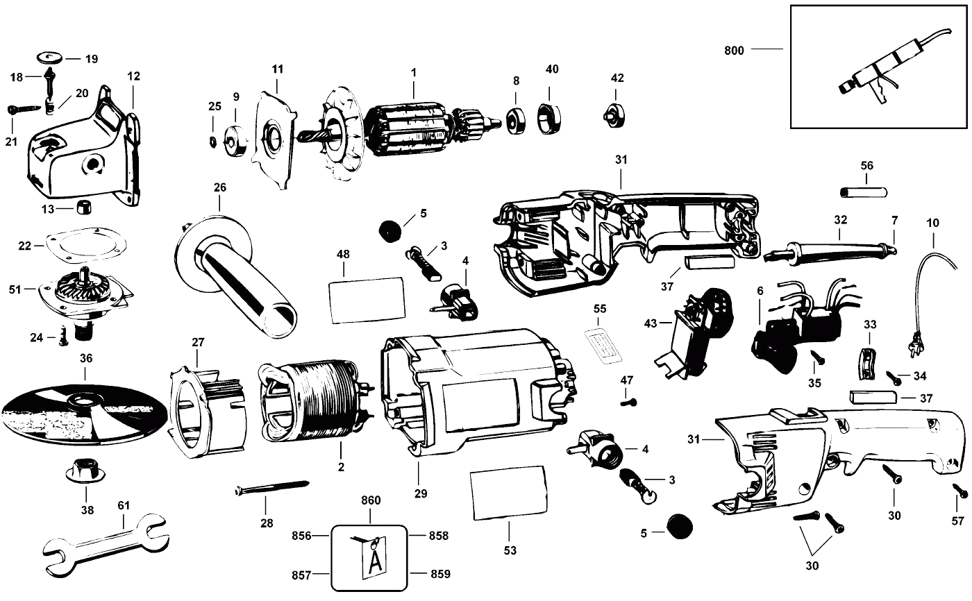 Полировальная машина Black and Decker 6138 TYPE 2