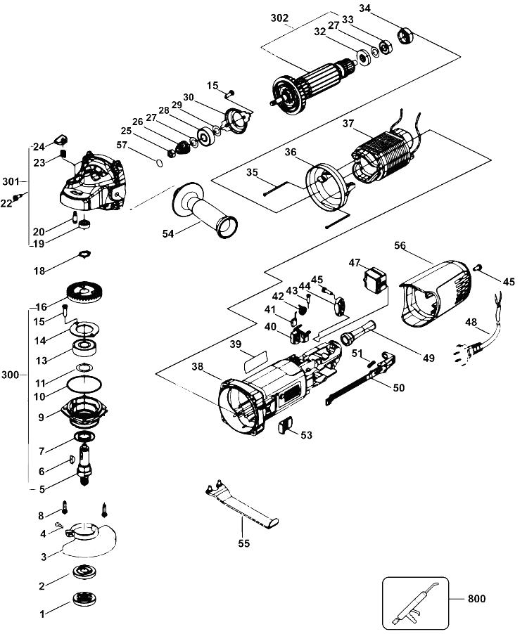 Шлифовальная машина Black and Decker BPGS8100 TYPE 1