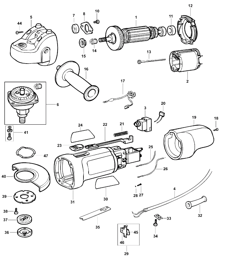 Шлифовальная машина Black and Decker CD110 TYPE 2