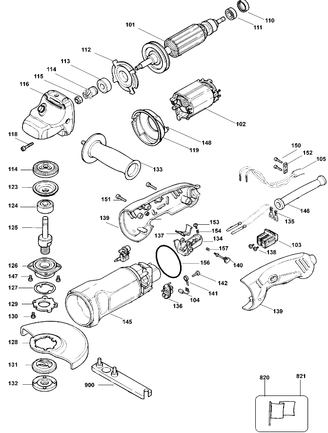 Шлифовальная машина Black and Decker KG100 TYPE 2