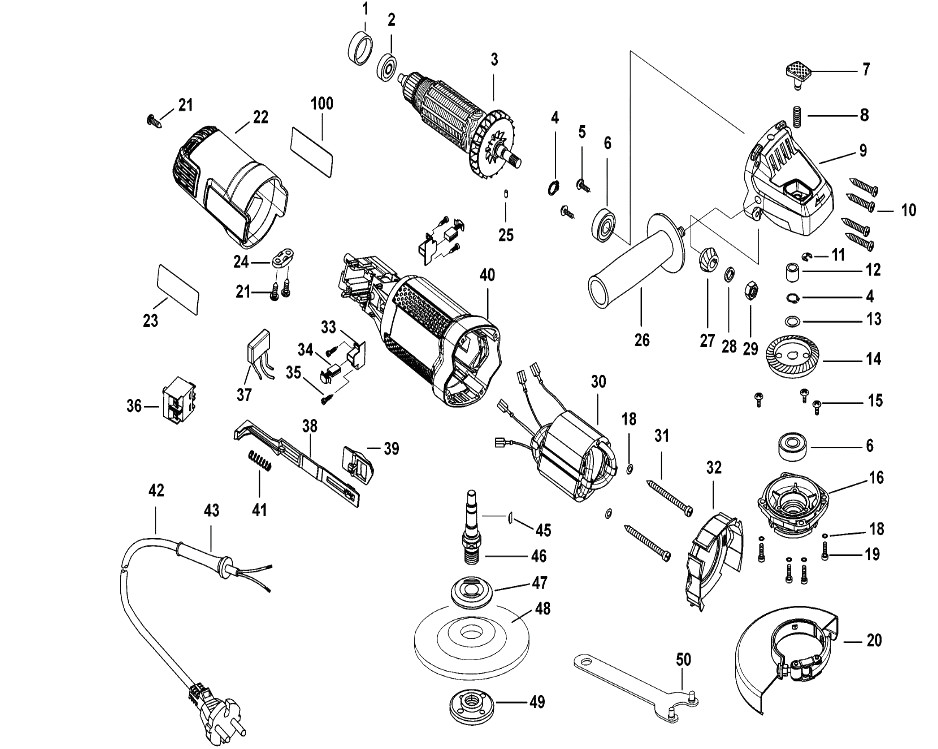 Шлифовальная машина Black and Decker G720 TYPE 1