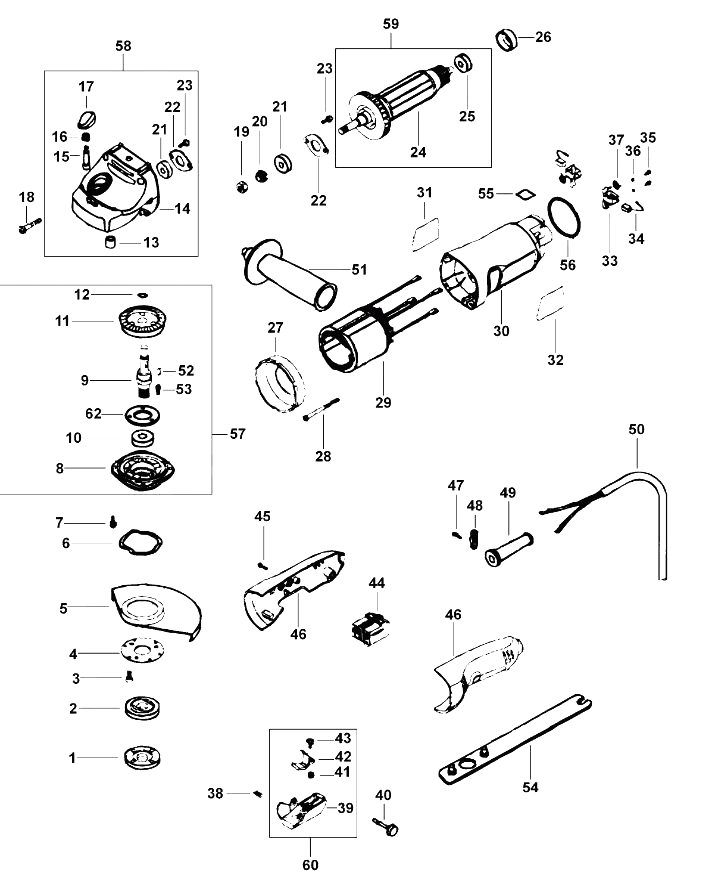 Шлифовальная машина Black and Decker KG1200 TYPE 1