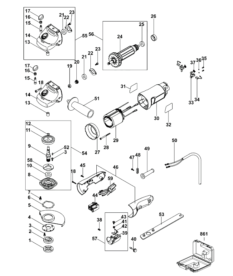 Шлифовальная машина Black and Decker KG1202 TYPE 1