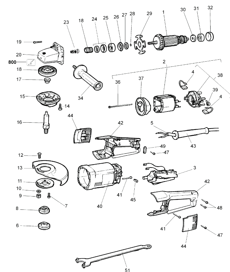 Шлифовальная машина Black and Decker KG1825 TYPE 3