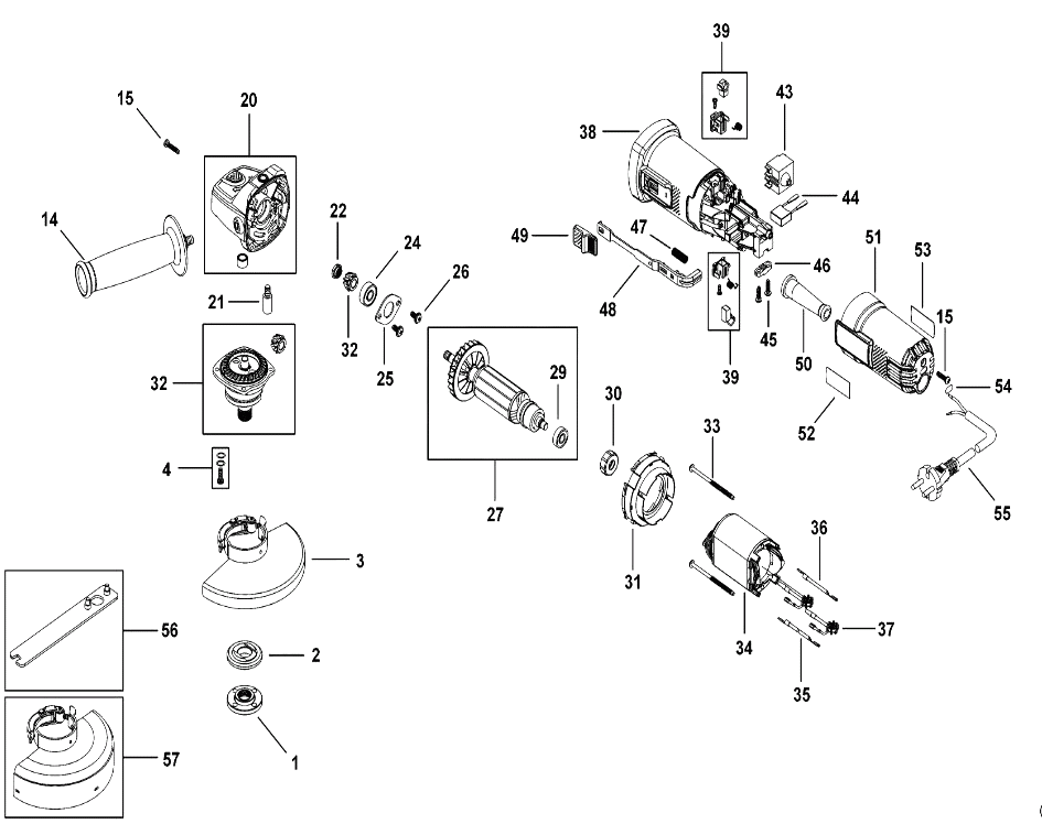 Шлифовальная машина Black and Decker KG750 TYPE 1