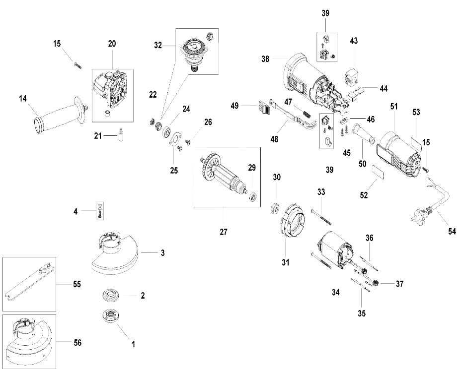 Шлифовальная машина Black and Decker KG902 TYPE 1