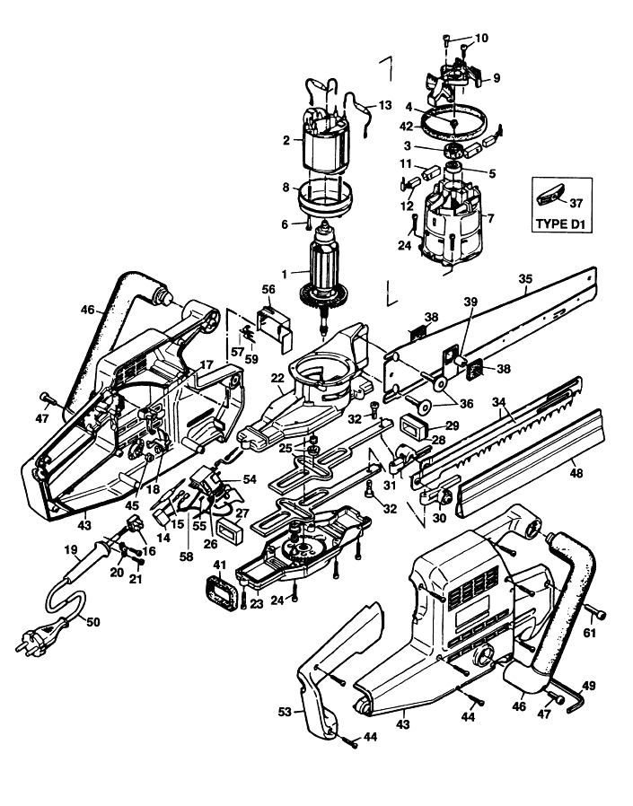 Ножовка Black and Decker BD380E TYPE 1