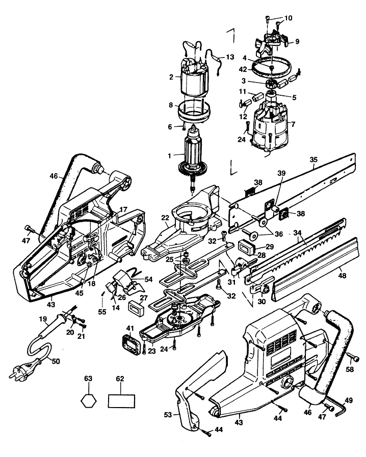 Ножовка Black and Decker BD385 TYPE 1