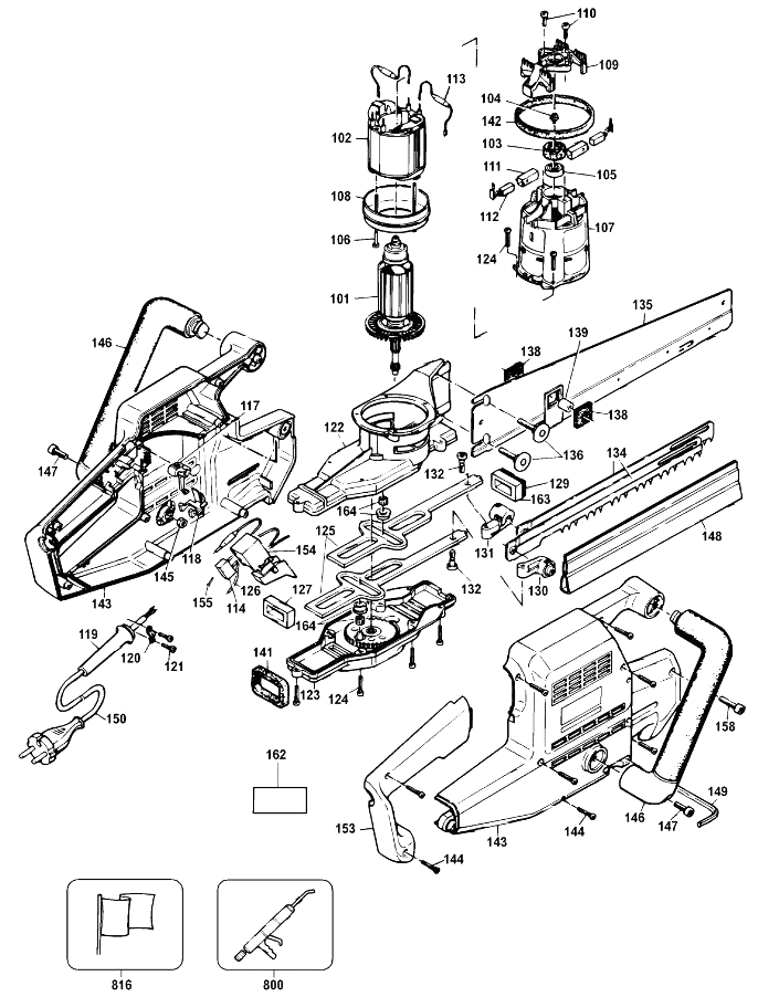 Ножовка Black and Decker KS385 TYPE 4