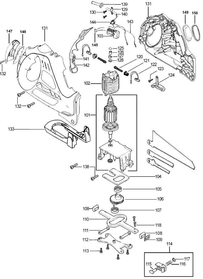 Ножовка Black and Decker KS890GT TYPE 1