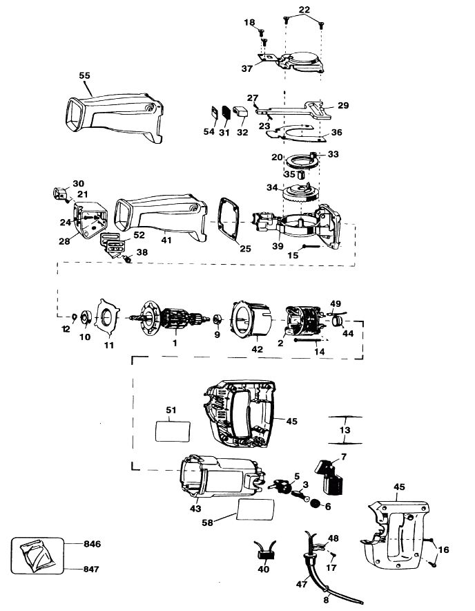 Ножовка Black and Decker PL38K TYPE 100