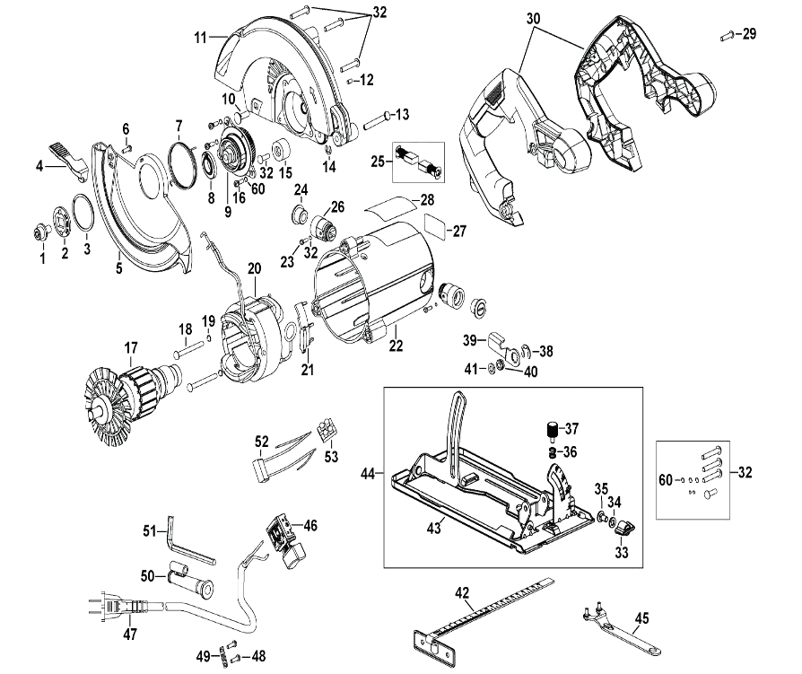 Электропила Black and Decker CS1500 TYPE 1