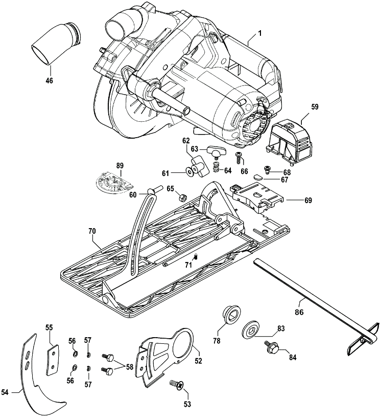 Электропила Black and Decker KS1600LK TYPE 1