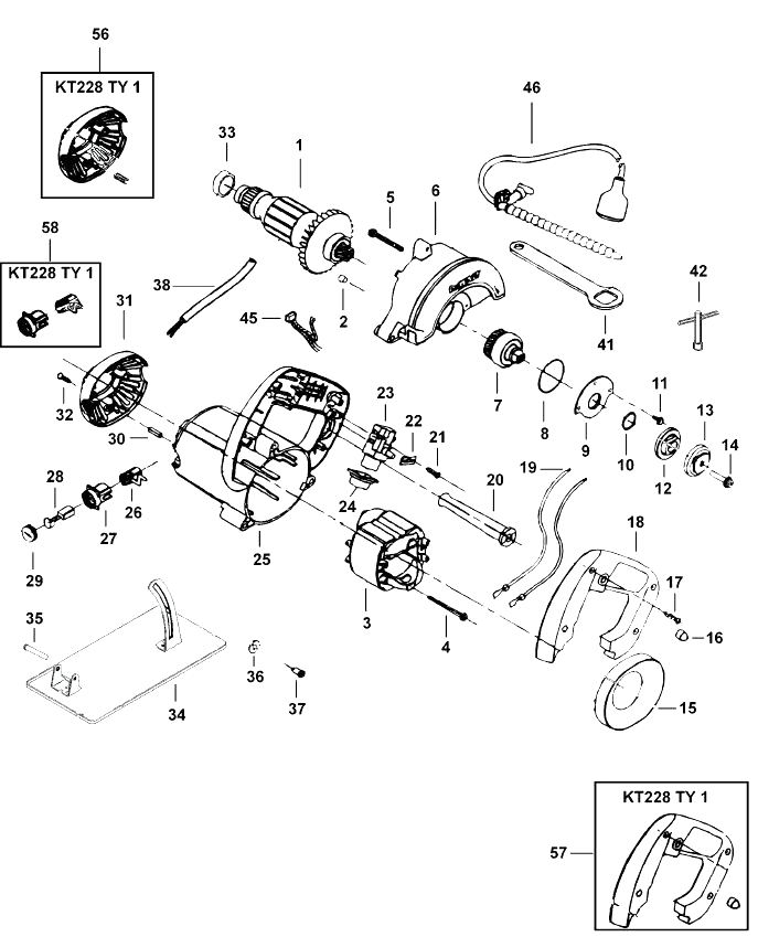 Электропила Black and Decker KT228 TYPE 2