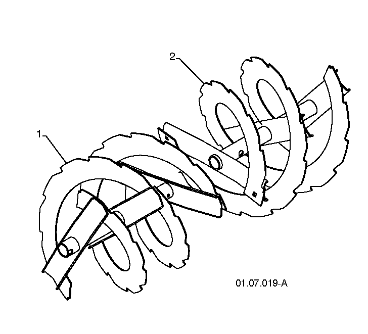 Кожух шнека и крыльчатки C