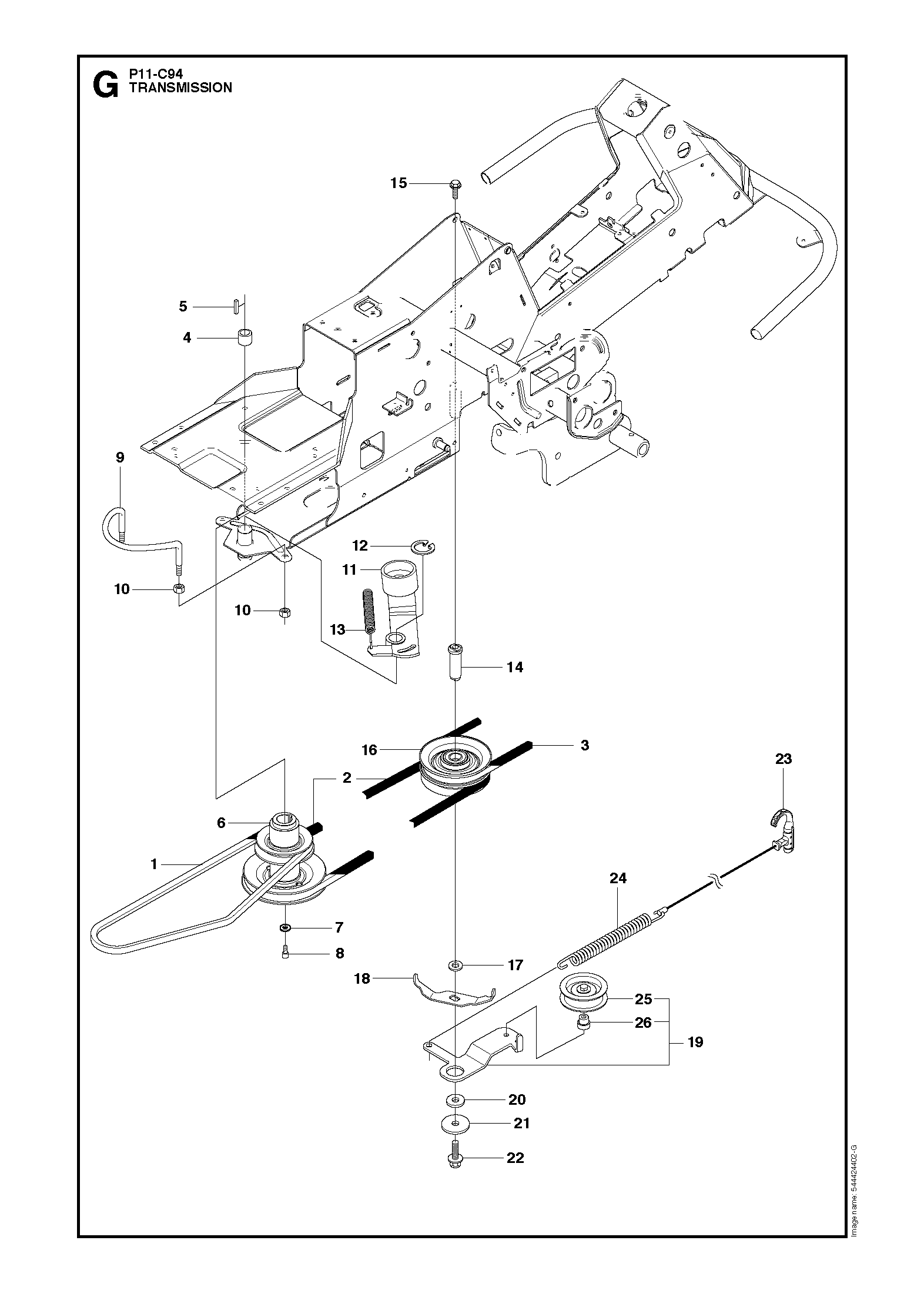 Трансмиссия B