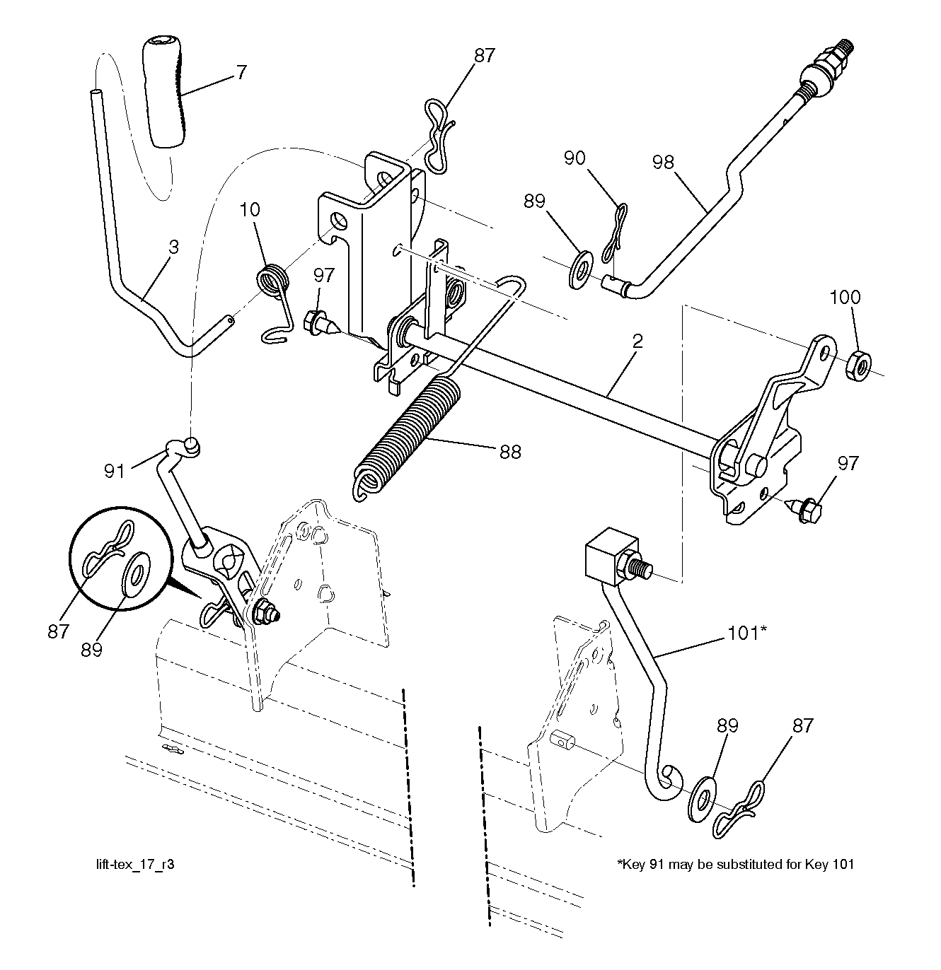 Привод косилки / привод деки