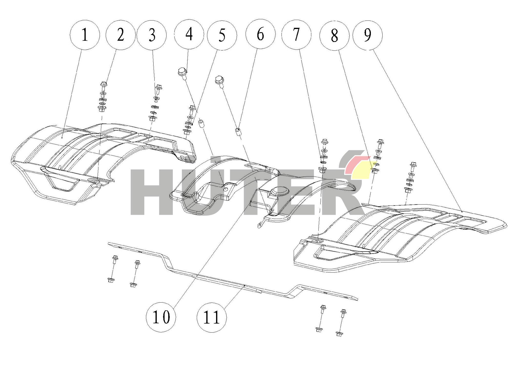 Крылья HSD 70/5/8