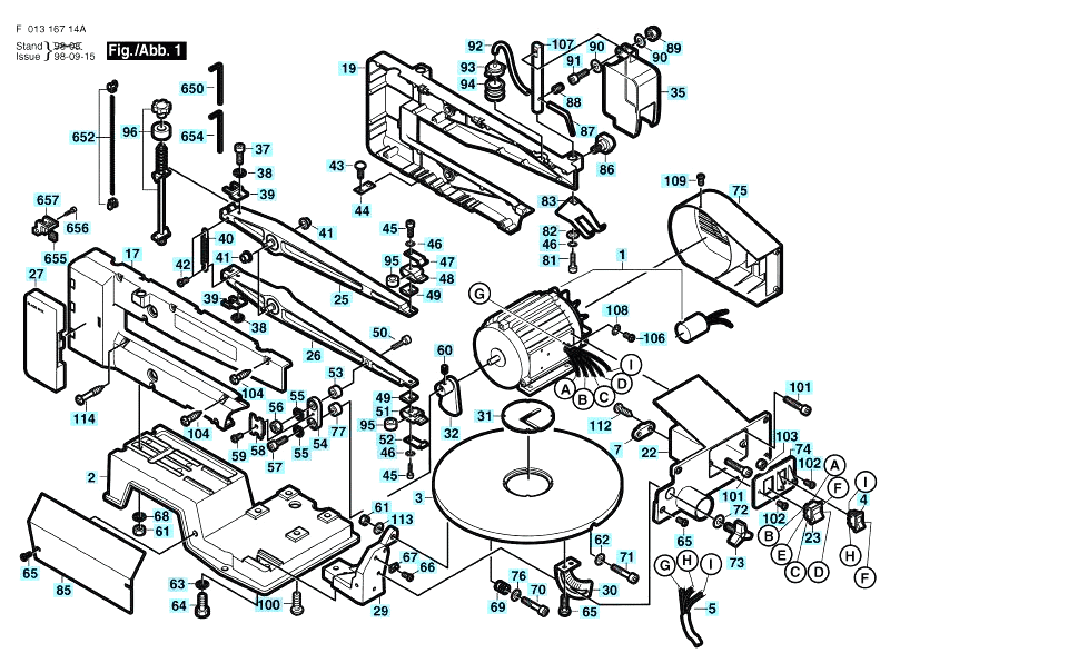 Электролобзик Dremel 1671 (ТИП F01316714A)