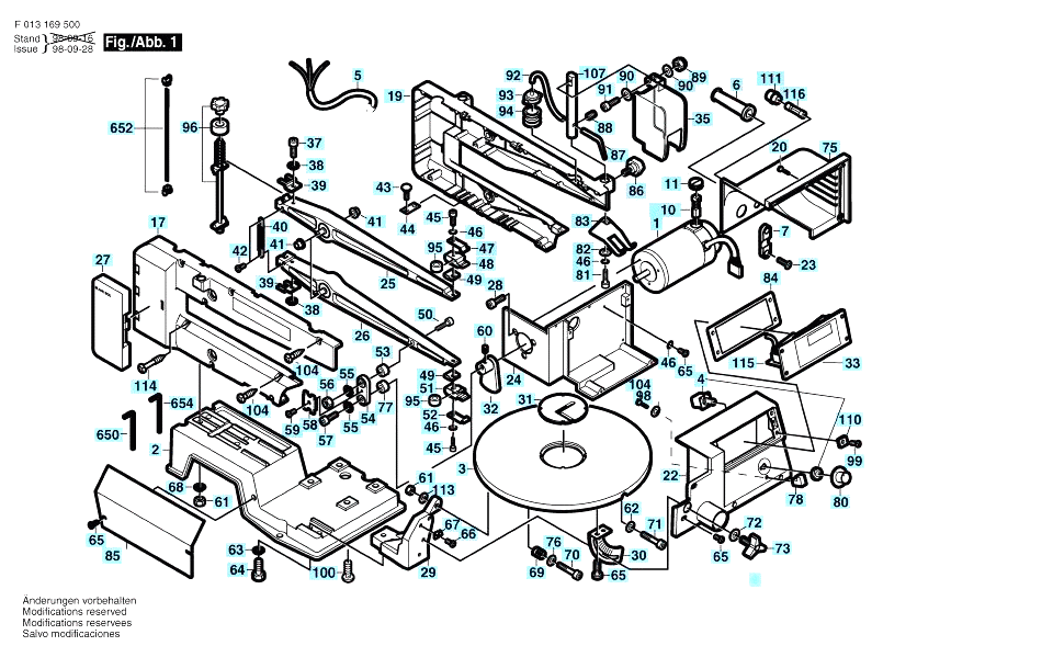 Электролобзик Dremel 1695 (ТИП F013169500)