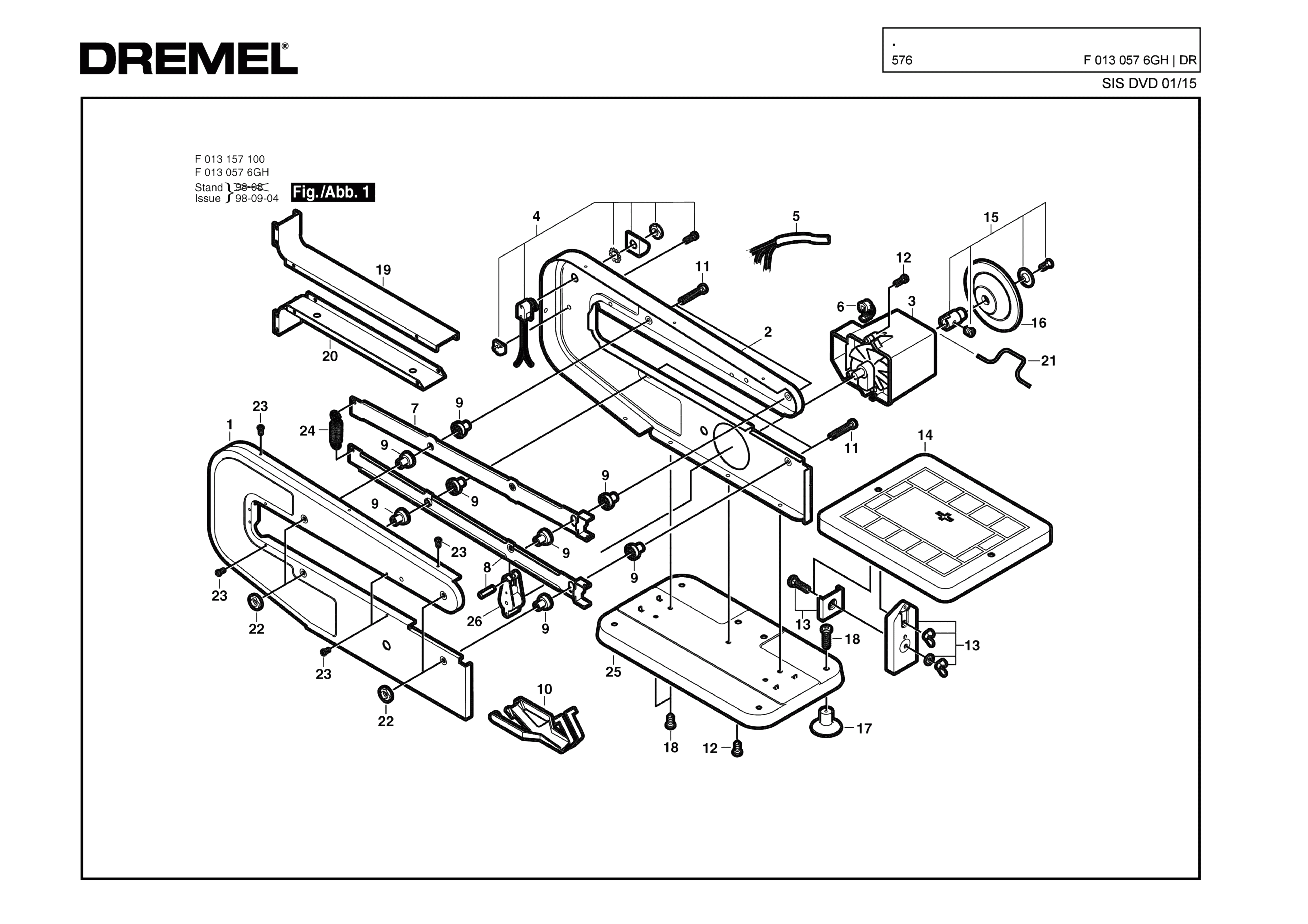 Электролобзик Dremel 576 (ТИП F0130576GH)