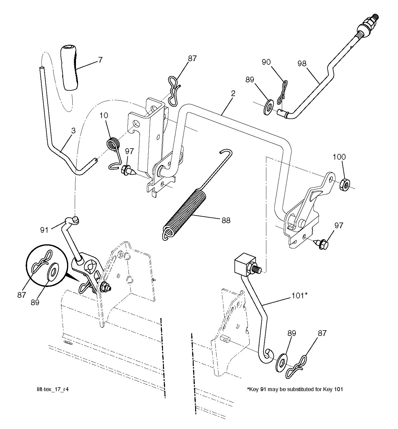 Привод косилки / привод деки