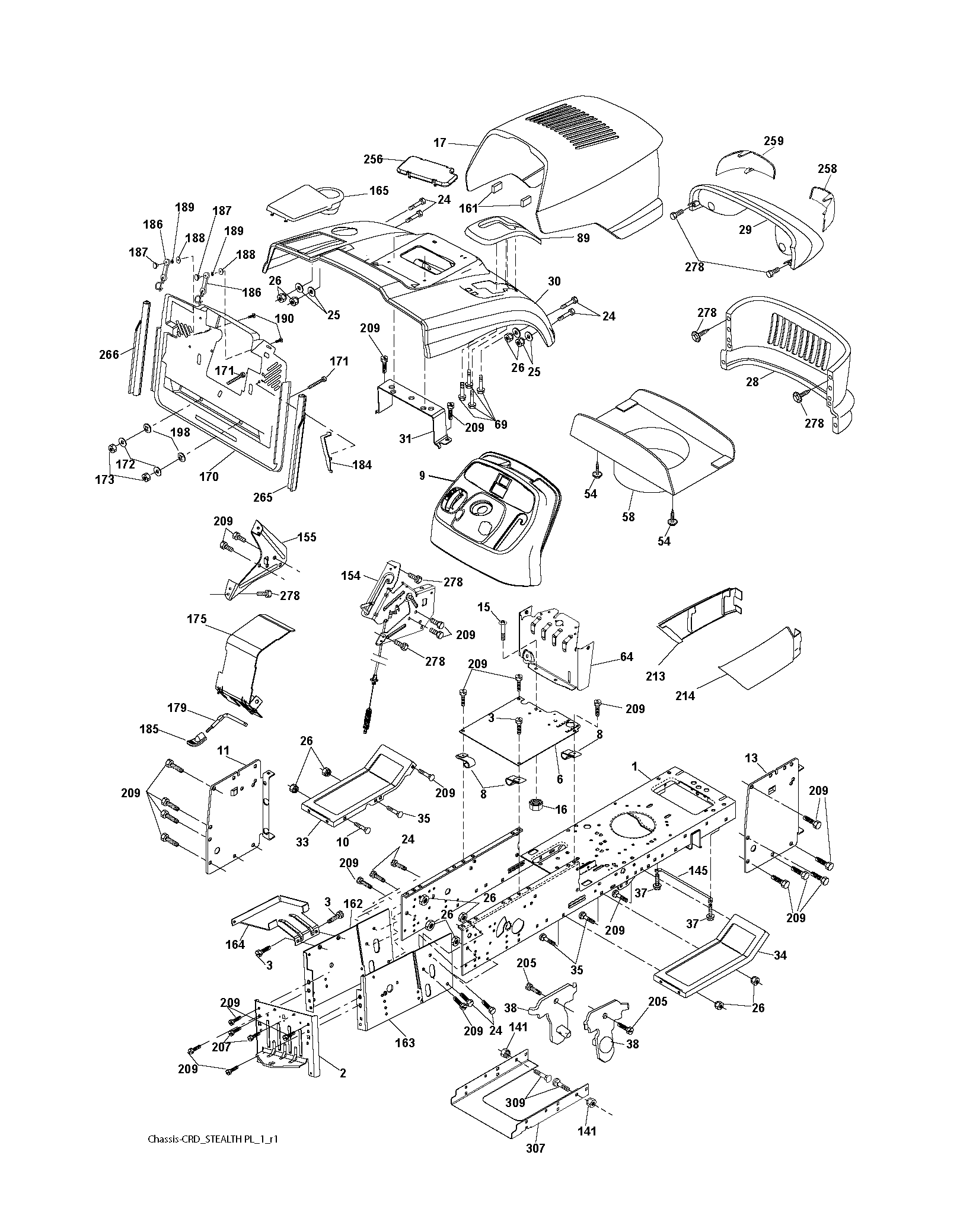 Шасси и корпус