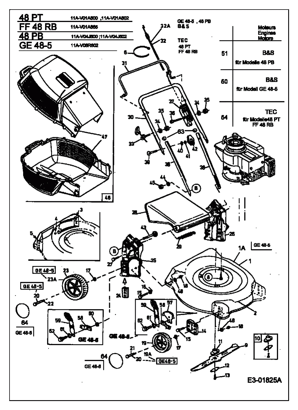 MTD Артикул 11A-V01A602 (год выпуска 2003)