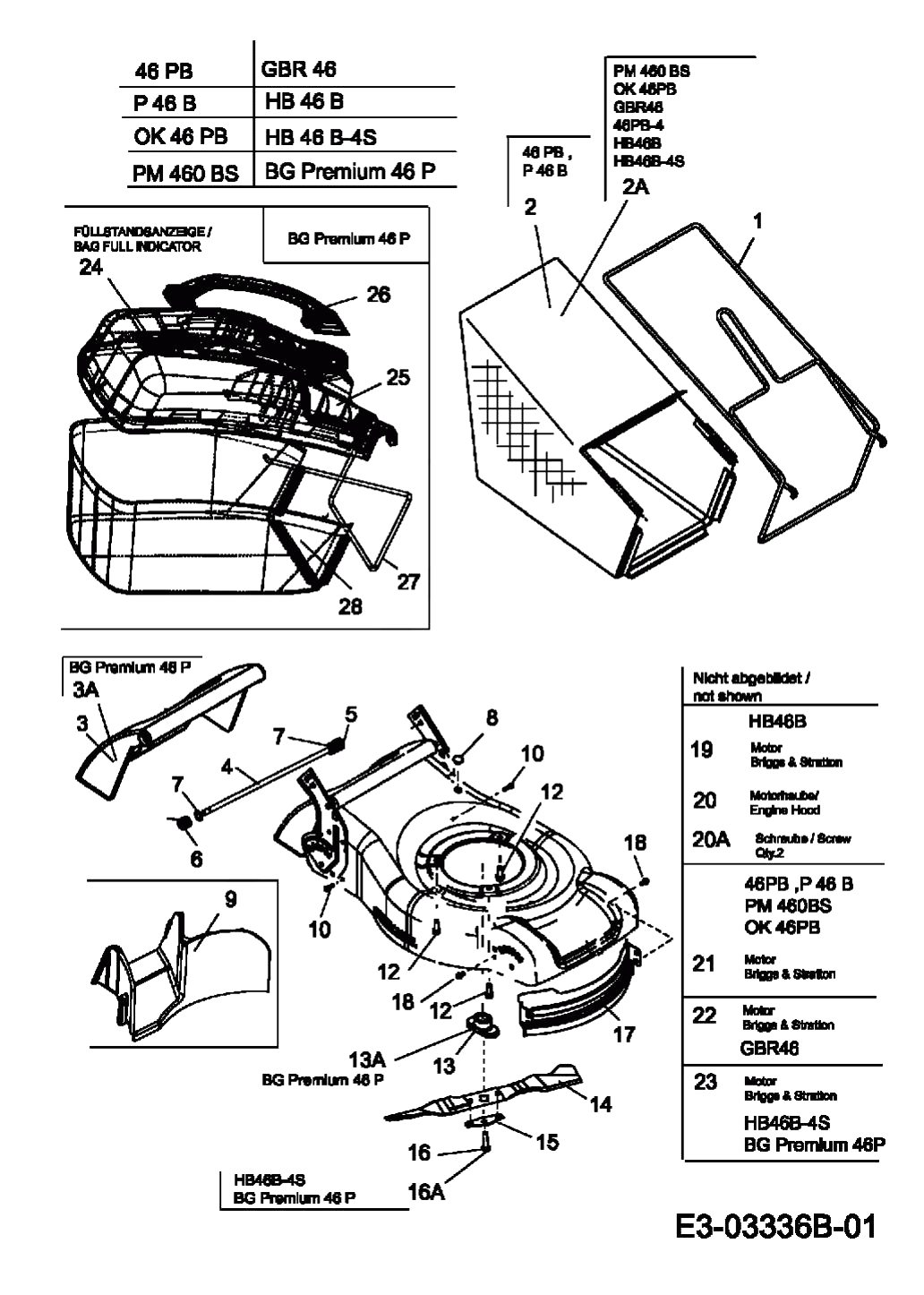 MTD Артикул 11C-J10G615 (год выпуска 2008). Травосборник, ножи, двигатель