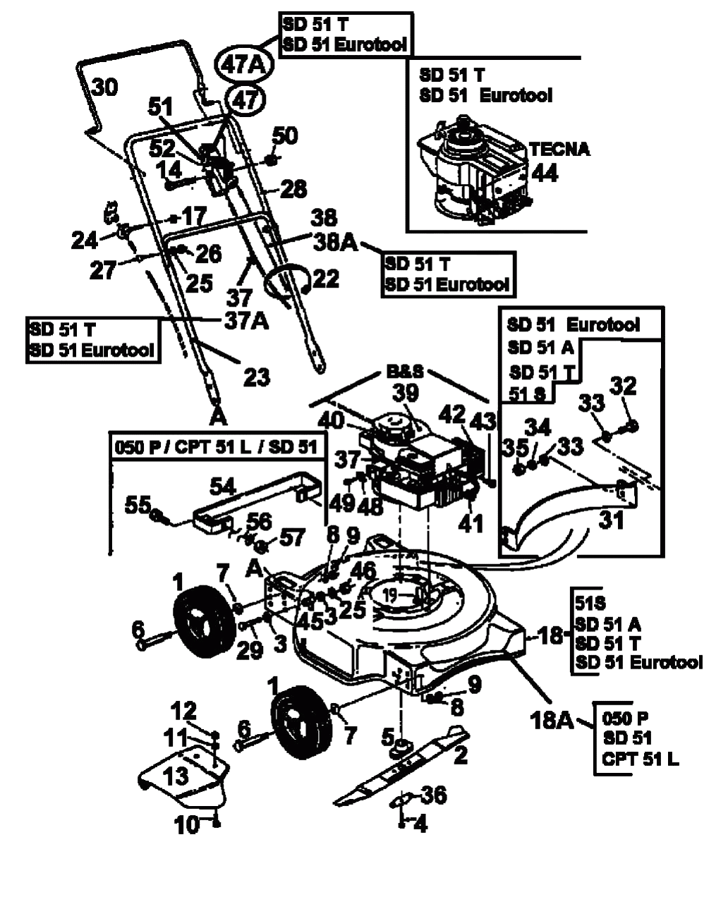 MTD Артикул 11A-050A678 (год выпуска 1998)