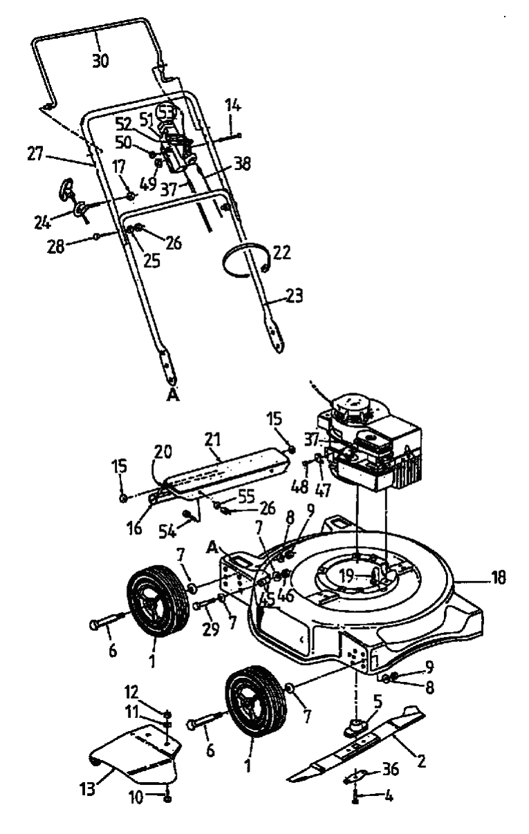 MTD Артикул 11A-050A678 (год выпуска 1997)