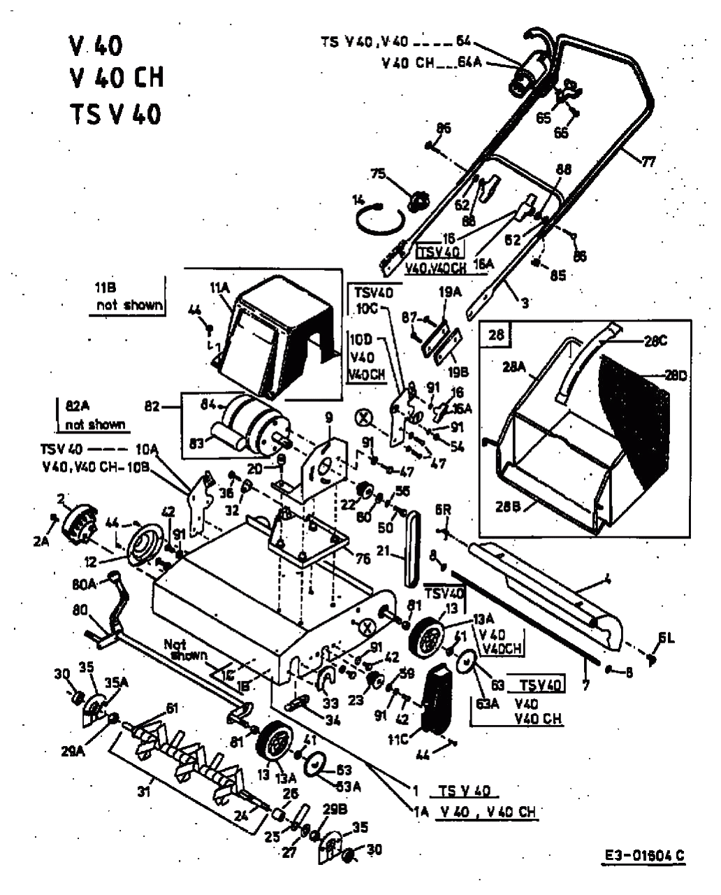 MTD Артикул 16BEM0G-678 (год выпуска 2003)