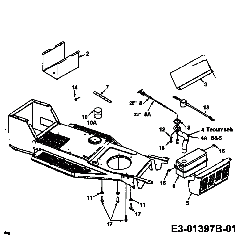 Минитрактор MTD B 125