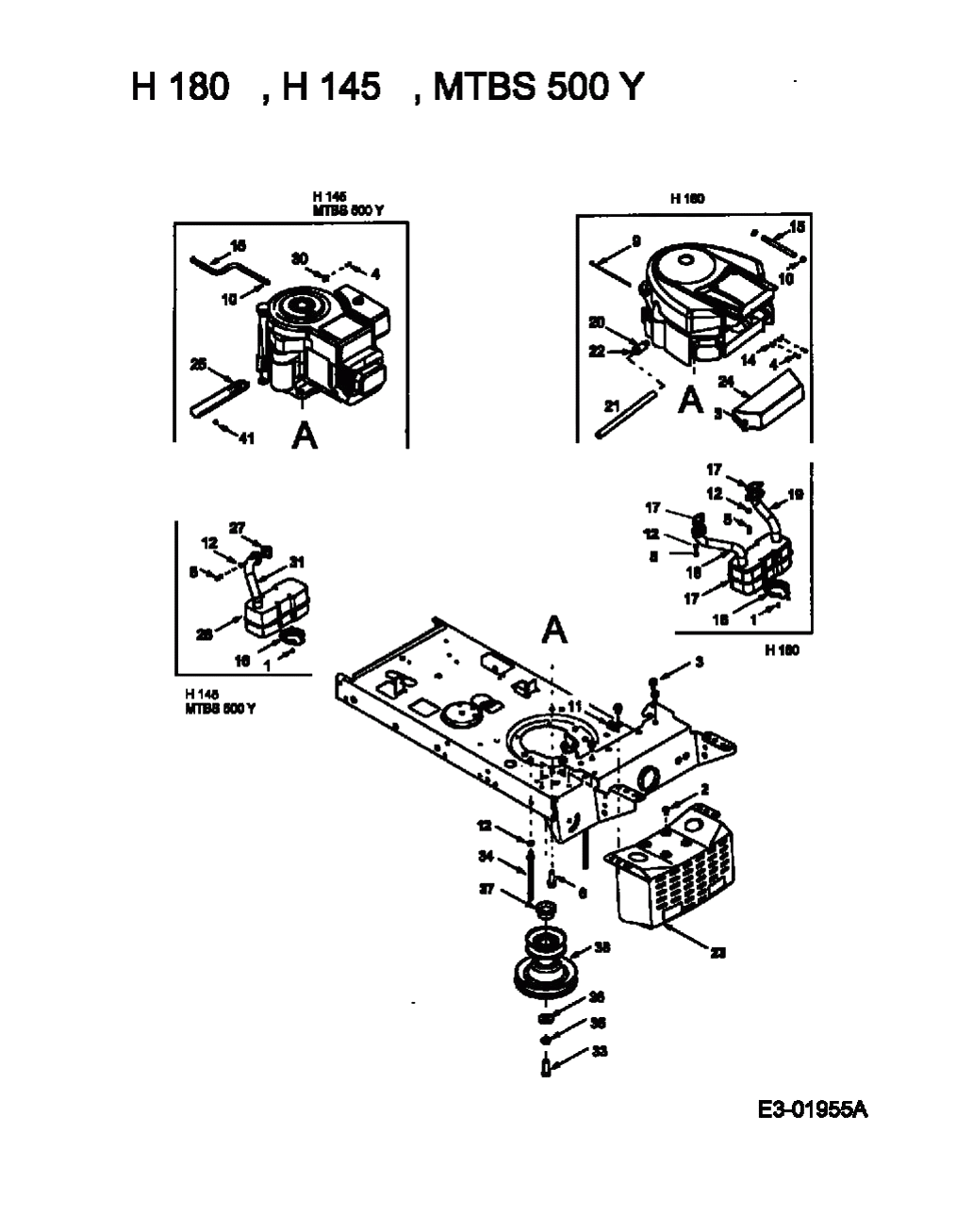 Минитрактор MTD H/130