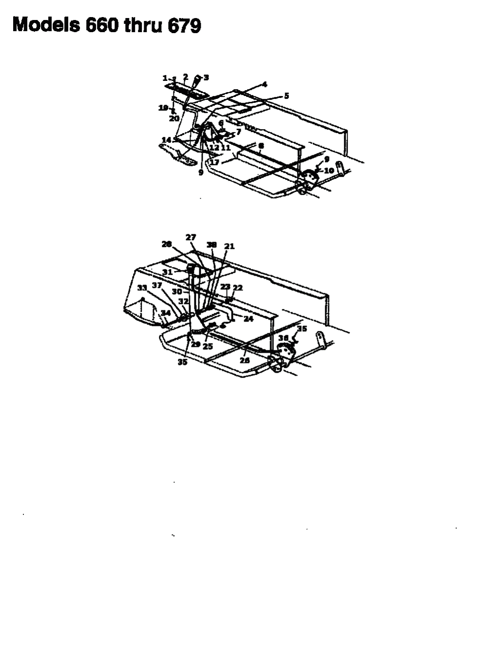 MTD Артикул 13AM675G678 (год выпуска 1997). Управление скоростью