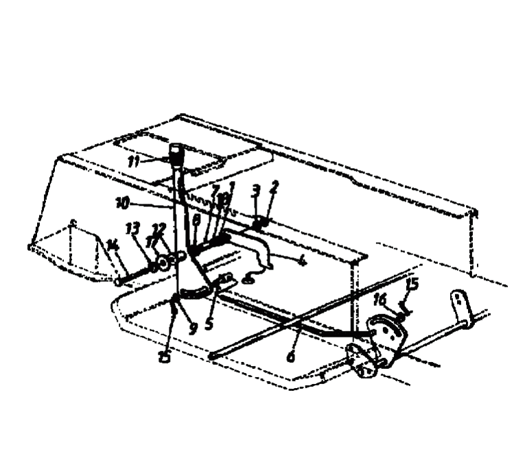 MTD Артикул 13AF675G678 (год выпуска 1998]. Управление скоростью